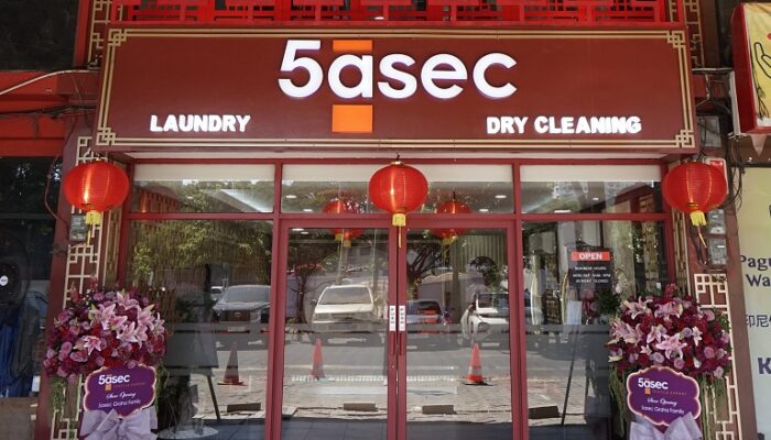 Rayakan Anniversary ke-31, 5asec Laundry & Dry-Cleaning Buka 3 Cabang Baru Termasuk di Graha Family Surabaya